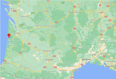 Plan Bassin d'Arcachon autour